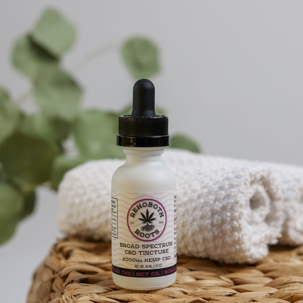 Broad Spectrum CBD Tincture - 2000 mg